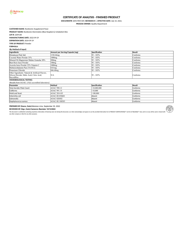 ION + Select Electrolyte Formula - Image 3